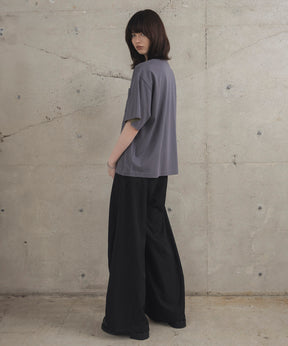 Contrast Color Henley Neck T-shirt / コントラストカラー ヘンリーネックTシャツ