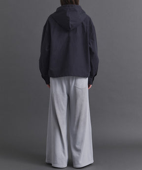 Long-sleeved Shirt Hoodie / 長袖シャツパーカー