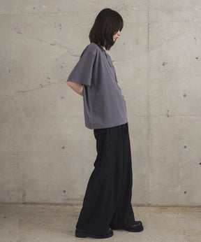 Contrast Color Henley Neck T-shirt / コントラストカラー ヘンリーネックTシャツ