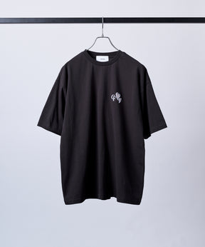 ハートワンポイント刺繍 半袖Tシャツ