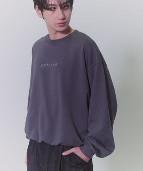 Confirm Logo Embroidery Crew Sweat / "Confirm"ロゴ刺繍クルースウェット