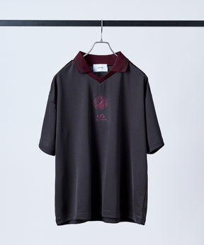 フロントプリント サイドライン ユニフォーム半袖Tシャツ