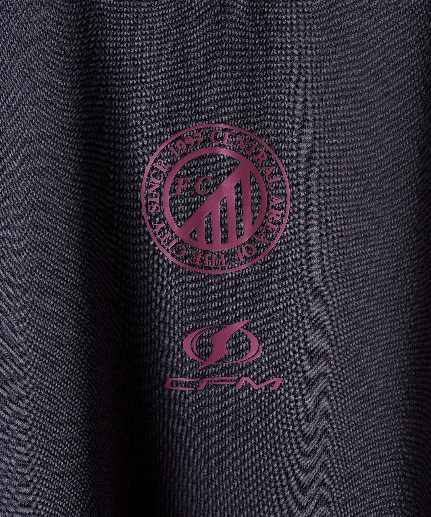フロントプリント サイドライン ユニフォーム半袖Tシャツ
