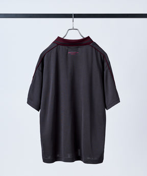 フロントプリント サイドライン ユニフォーム半袖Tシャツ