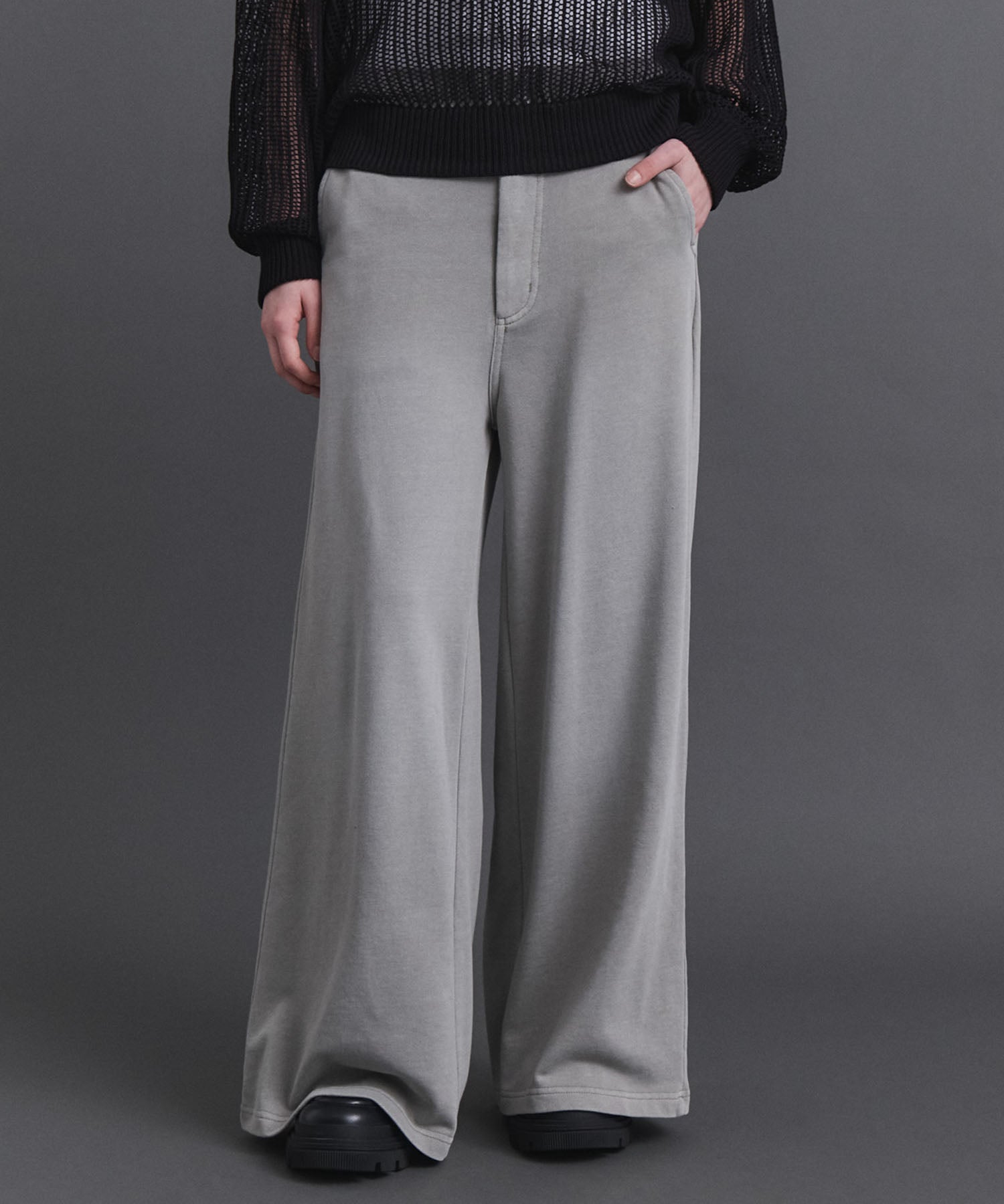 Blasted Sweat Flare Pants / ブレストスウェットフレアパンツ