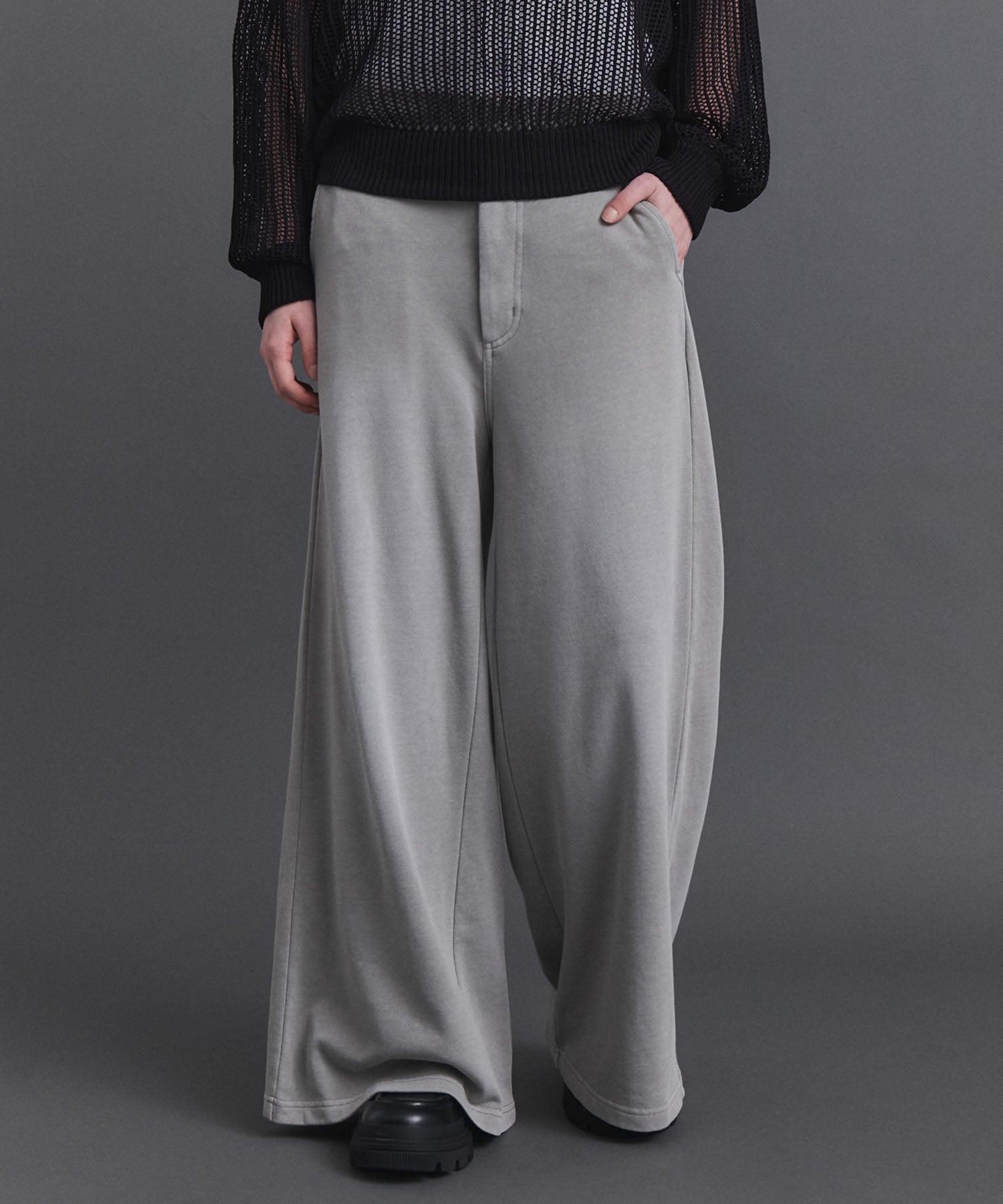 Blasted Sweat Flare Pants / ブレストスウェットフレアパンツ