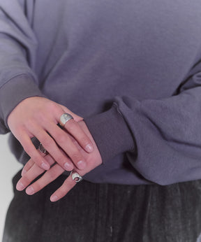 Confirm Logo Embroidery Crew Sweat / "Confirm"ロゴ刺繍クルースウェット