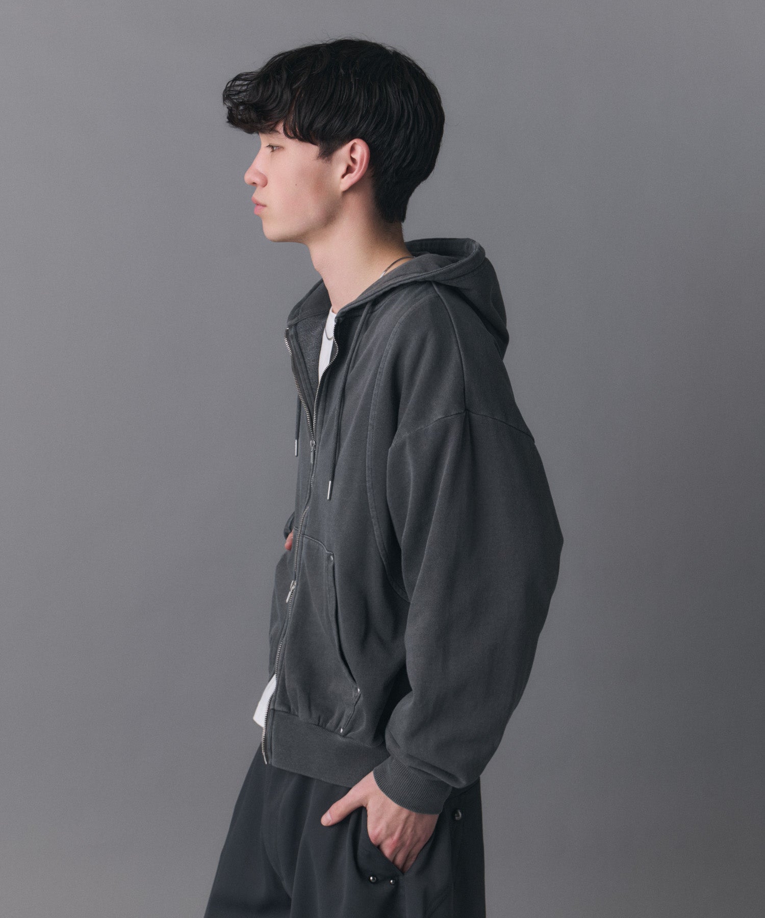 Switching Full Zip Hoodie / スイッチングフルジップパーカー