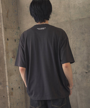 ウォーキングC ワンポイント刺繍ロゴ ビッグシルエット半袖Tシャツ