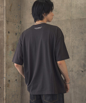 ウォーキングC ワンポイント刺繍ロゴ ビッグシルエット半袖Tシャツ