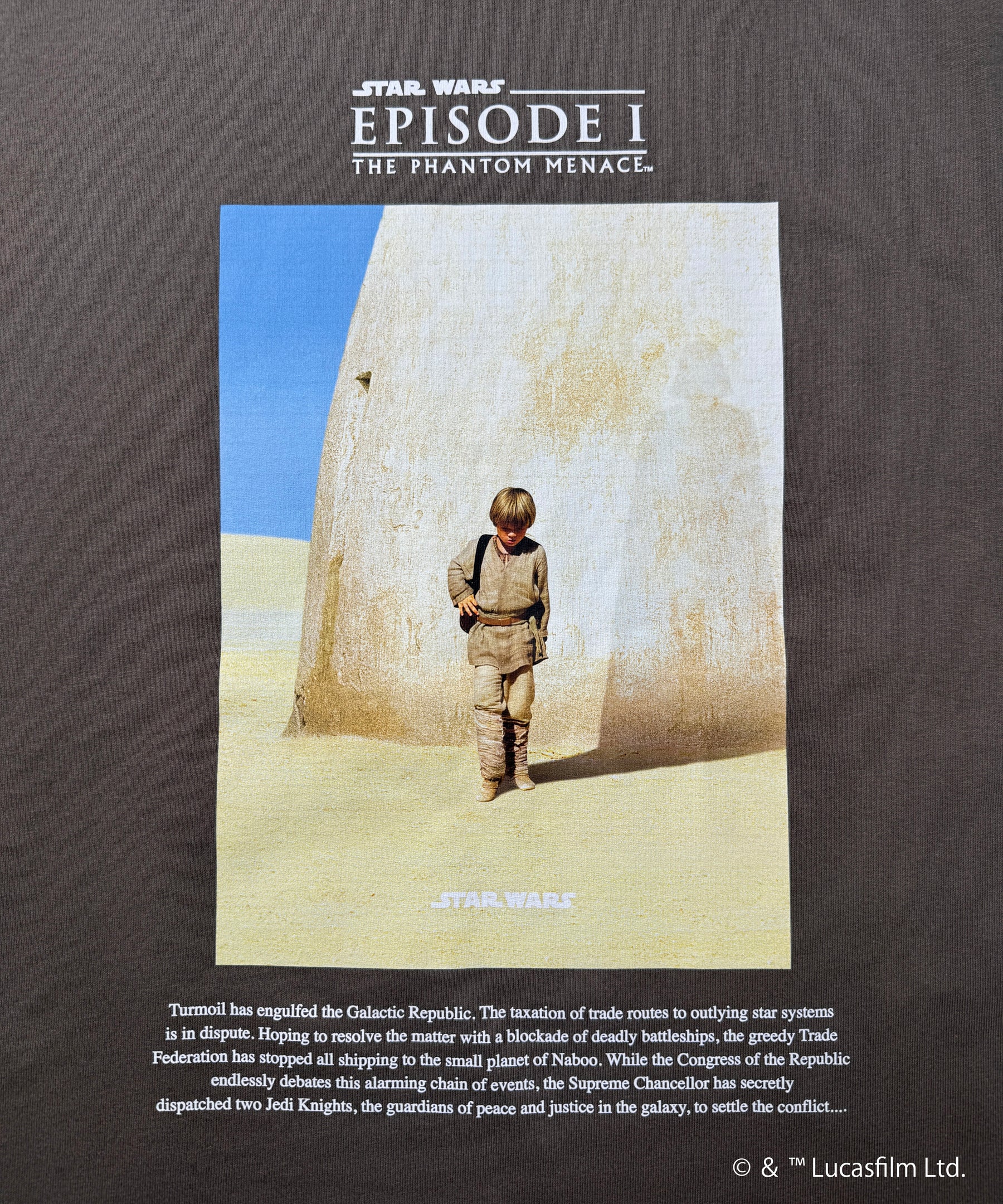 【STAR WARS】Ep1 Photo Tee / スター・ウォーズ エピソード1 フォトT