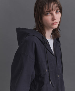 Long-sleeved Shirt Hoodie / 長袖シャツパーカー