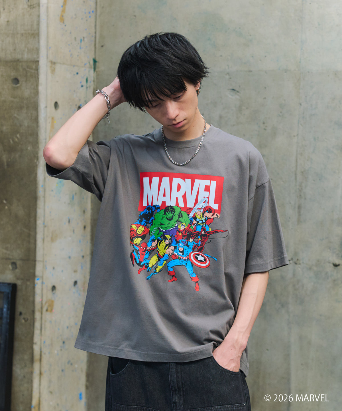 【MARVEL / マーベル 】 Assembly Tee / アセンブリ