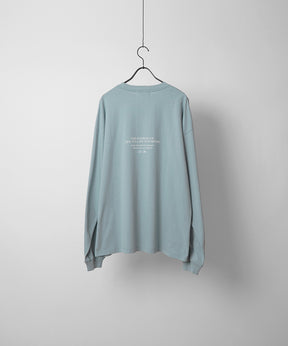 PARIS ワンポイント刺繍ロゴ ビッグシルエットロンT