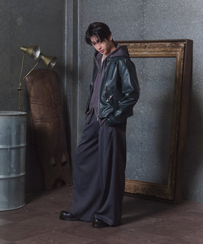 Fireman Clasp Leather Jacket / ファイヤーマンクラスプレザージャケット