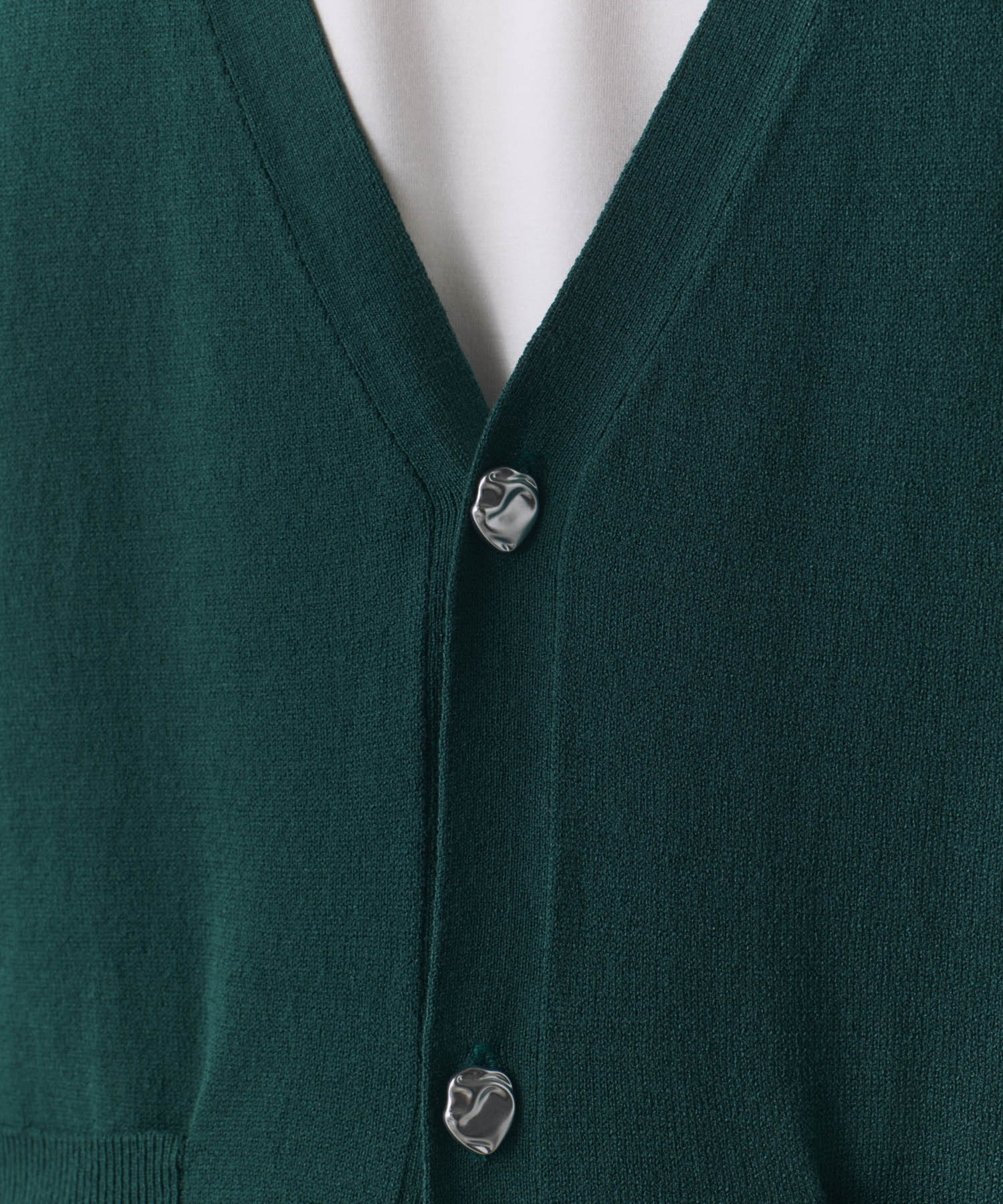 Stone-like Button Cardigan / ストーンライクボタンカーディガン