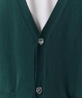 Stone-like Button Cardigan / ストーンライクボタンカーディガン