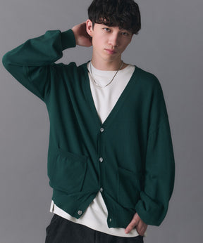 Stone-like Button Cardigan / ストーンライクボタンカーディガン
