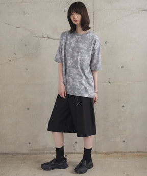 ビックシルエット 総柄プリント 半袖Ｔシャツ