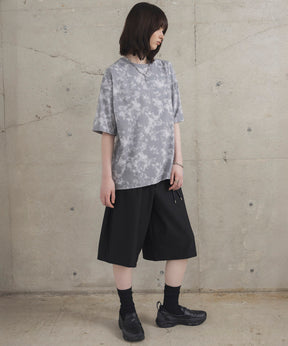 ビックシルエット 総柄プリント 半袖Ｔシャツ
