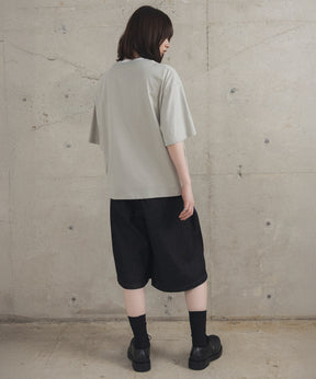 Zip-detail Tee / ジップディテールTシャツ
