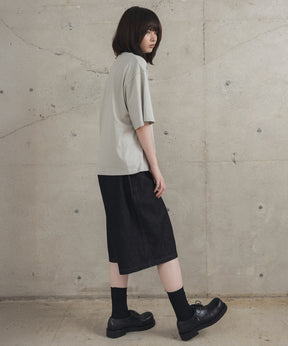 Zip-detail Tee / ジップディテールTシャツ
