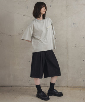 Zip-detail Tee / ジップディテールTシャツ