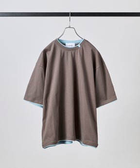 Neck Detail Plain T-Shirt / ネックディテール Tシャツ