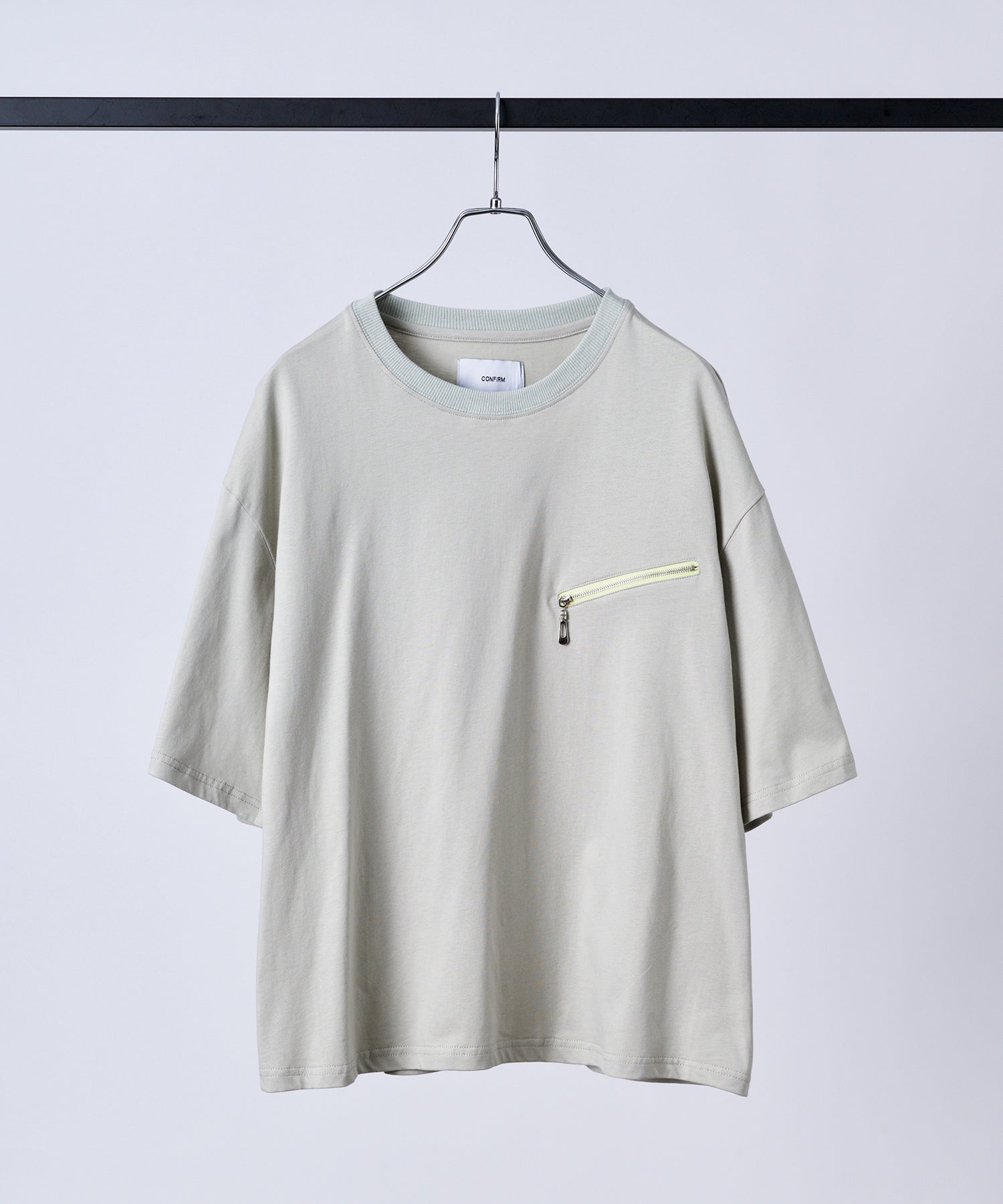 Zip-detail Tee / ジップディテールTシャツ