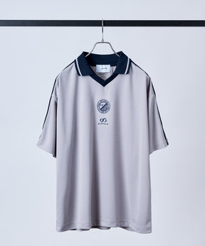 フロントプリント サイドライン ユニフォーム半袖Tシャツ