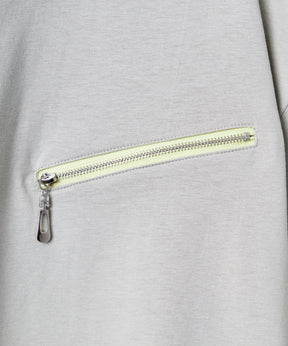 Zip-detail Tee / ジップディテールTシャツ
