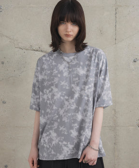 ビックシルエット 総柄プリント 半袖Ｔシャツ