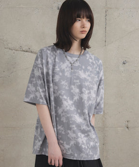 ビックシルエット 総柄プリント 半袖Ｔシャツ