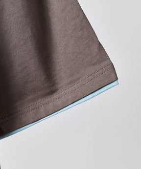 Neck Detail Plain T-Shirt / ネックディテール Tシャツ