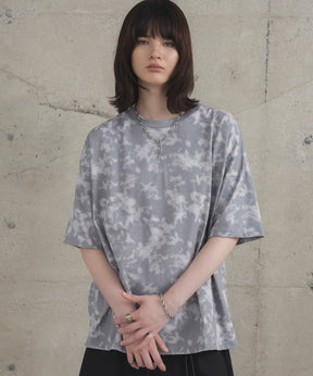 ビックシルエット 総柄プリント 半袖Ｔシャツ