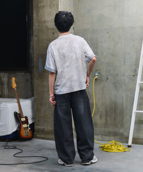 SLEEVE LAYERED LOOSE T-SHIRT / レイヤード ルーズTシャツ
