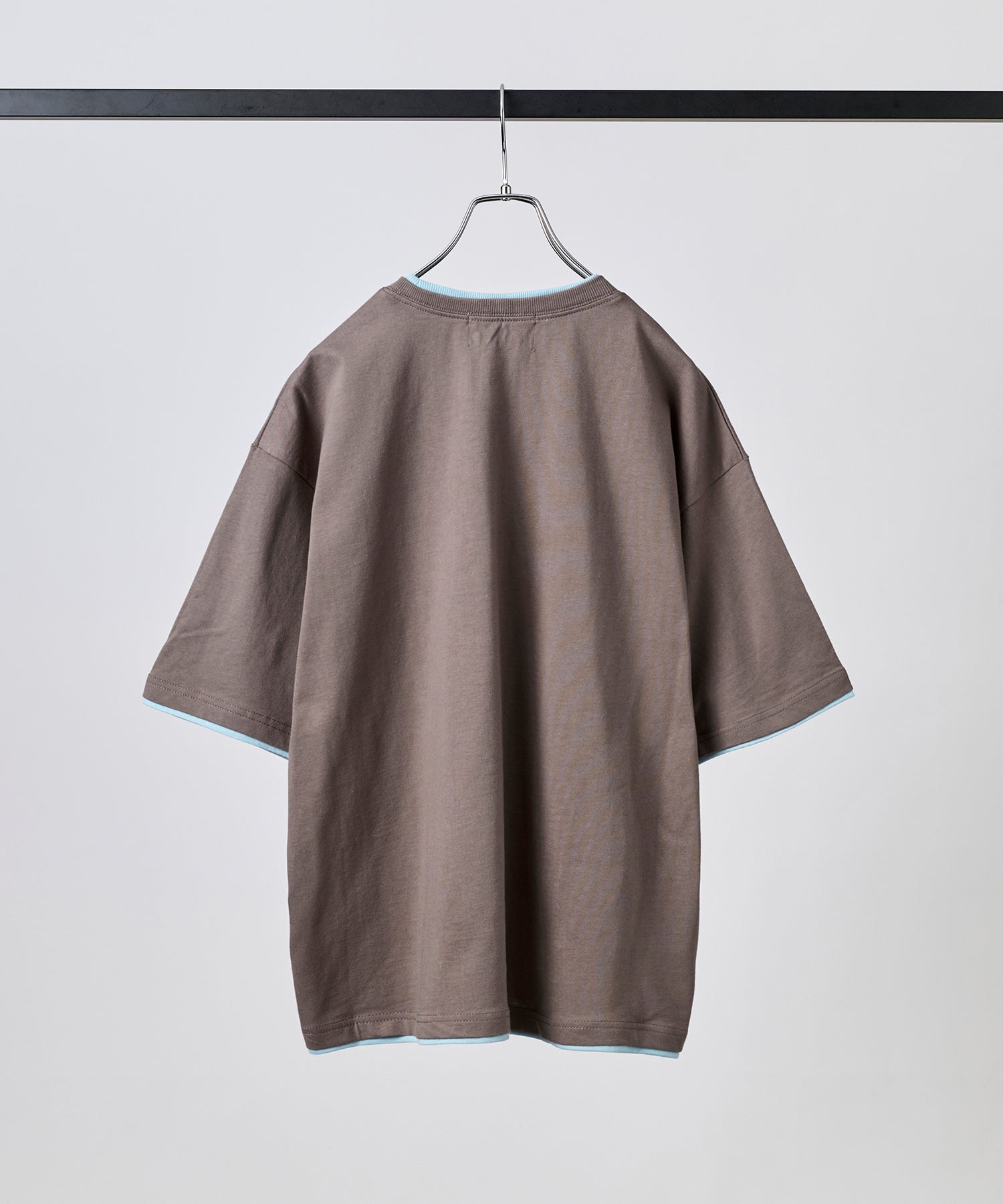 Neck Detail Plain T-Shirt / ネックディテール Tシャツ