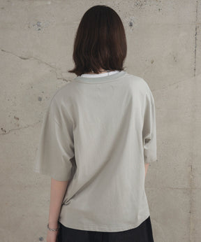 Zip-detail Tee / ジップディテールTシャツ
