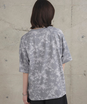 ビックシルエット 総柄プリント 半袖Ｔシャツ