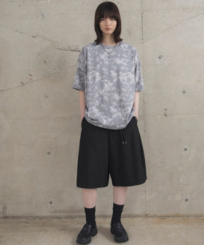 ビックシルエット 総柄プリント 半袖Ｔシャツ