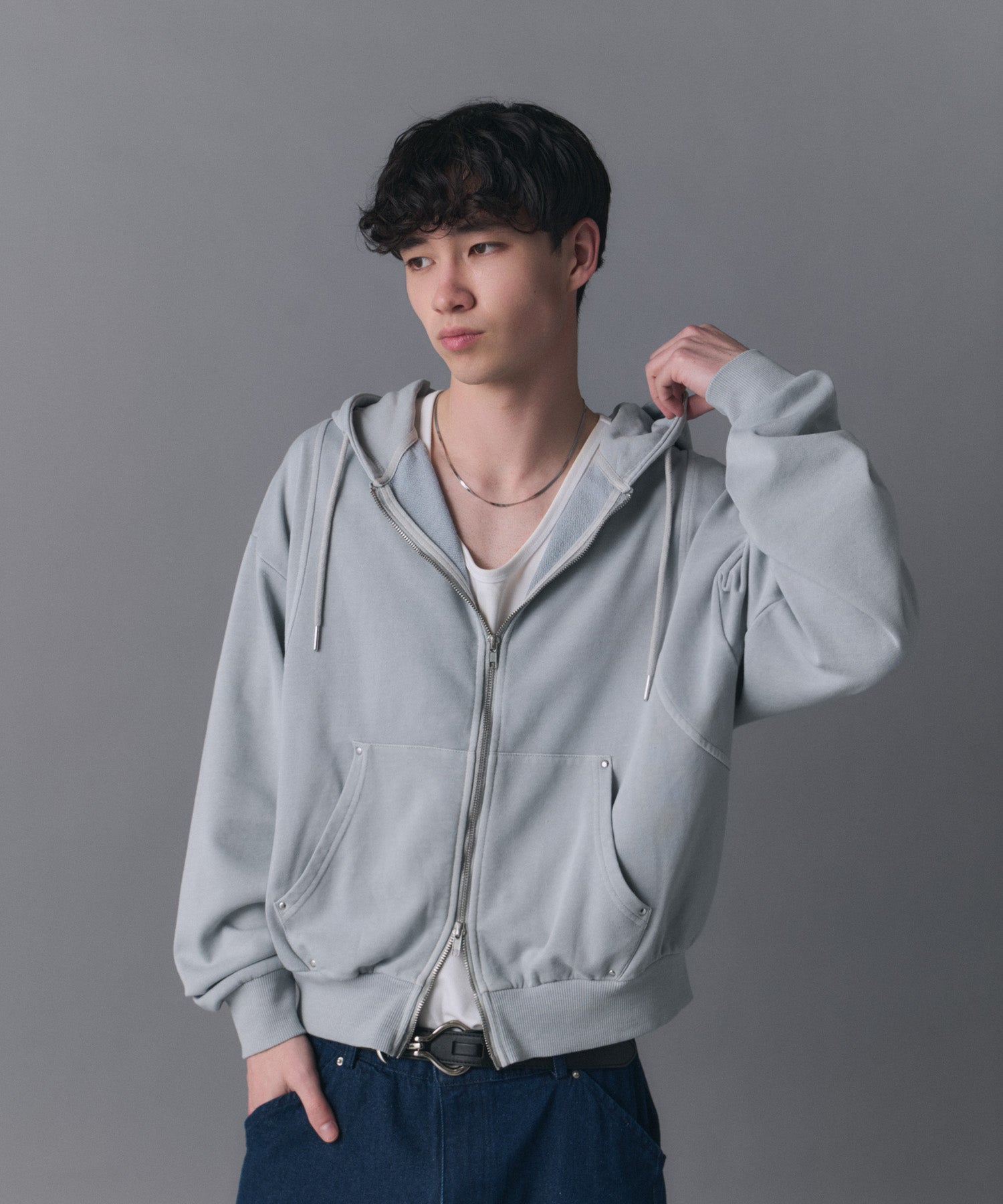 Switching Full Zip Hoodie / スイッチングフルジップパーカー