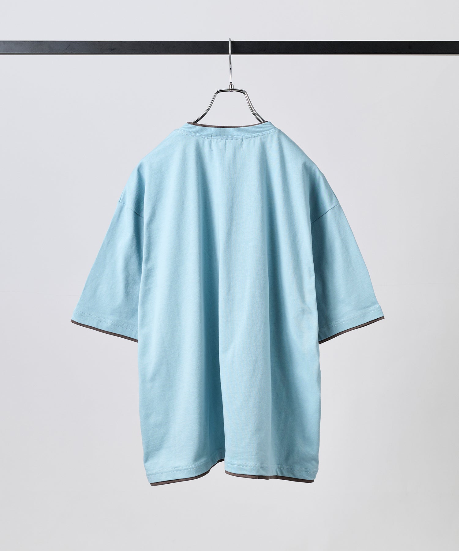Neck Detail Plain T-Shirt / ネックディテール Tシャツ