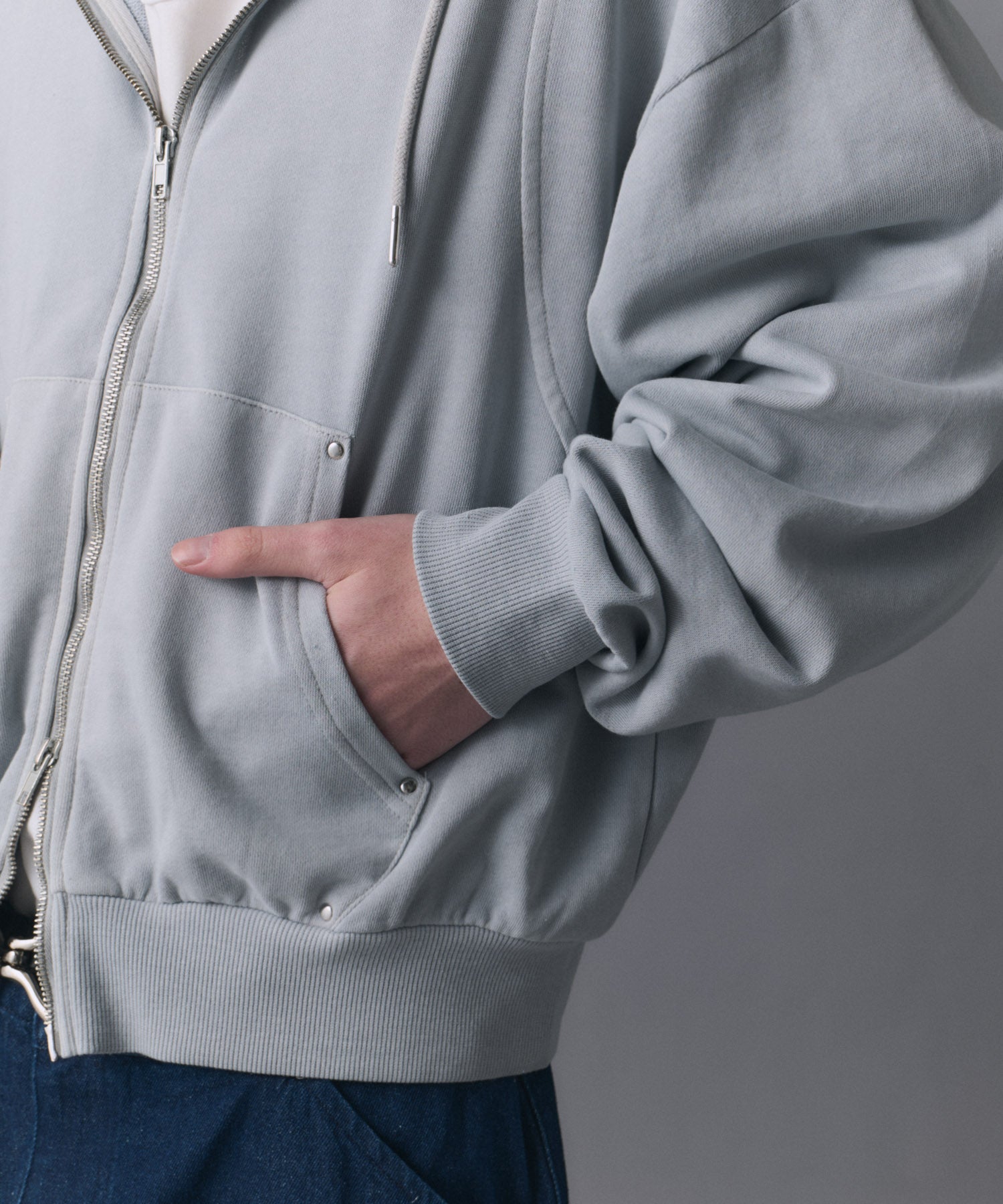 Switching Full Zip Hoodie / スイッチングフルジップパーカー