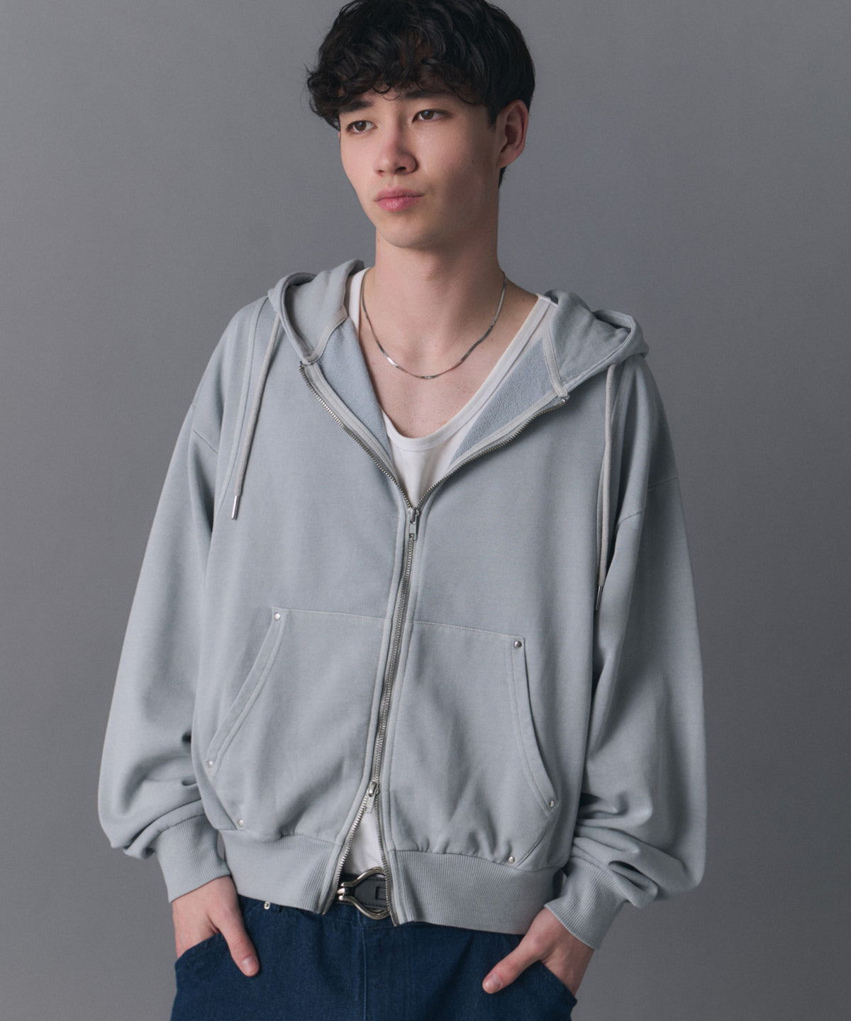 Switching Full Zip Hoodie / スイッチングフルジップパーカー