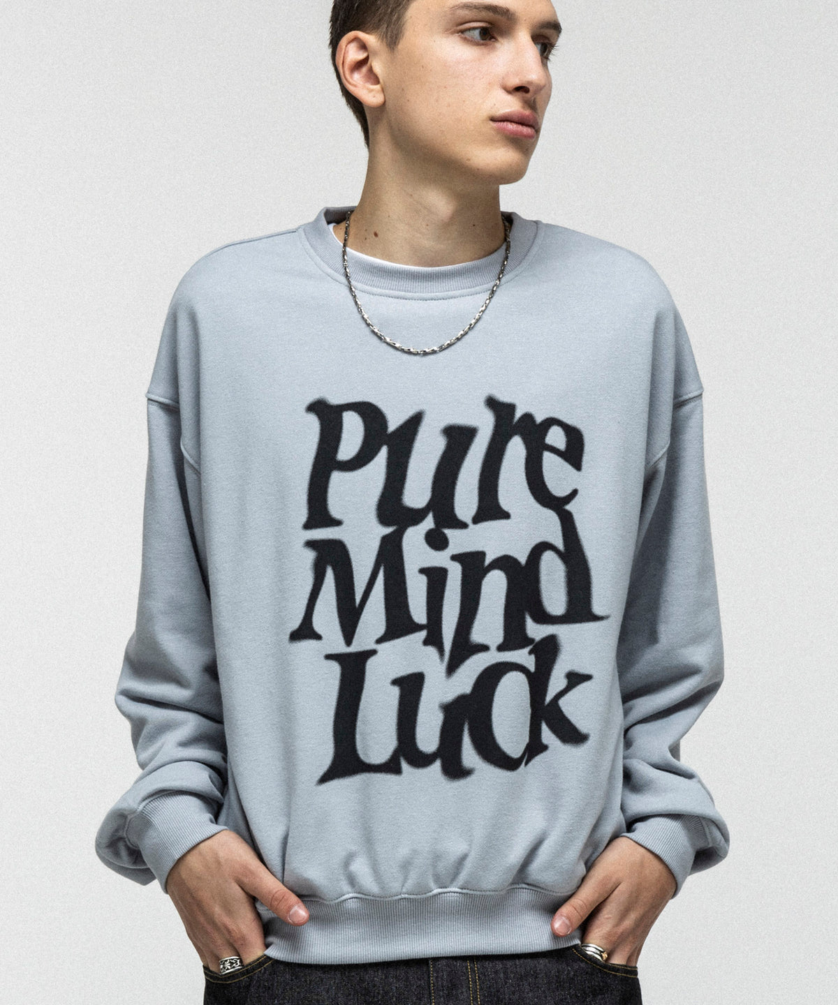 GRAPHIC PULLOVER SWEATSHIRT / グラフィックプルオーバースウェットシャツ