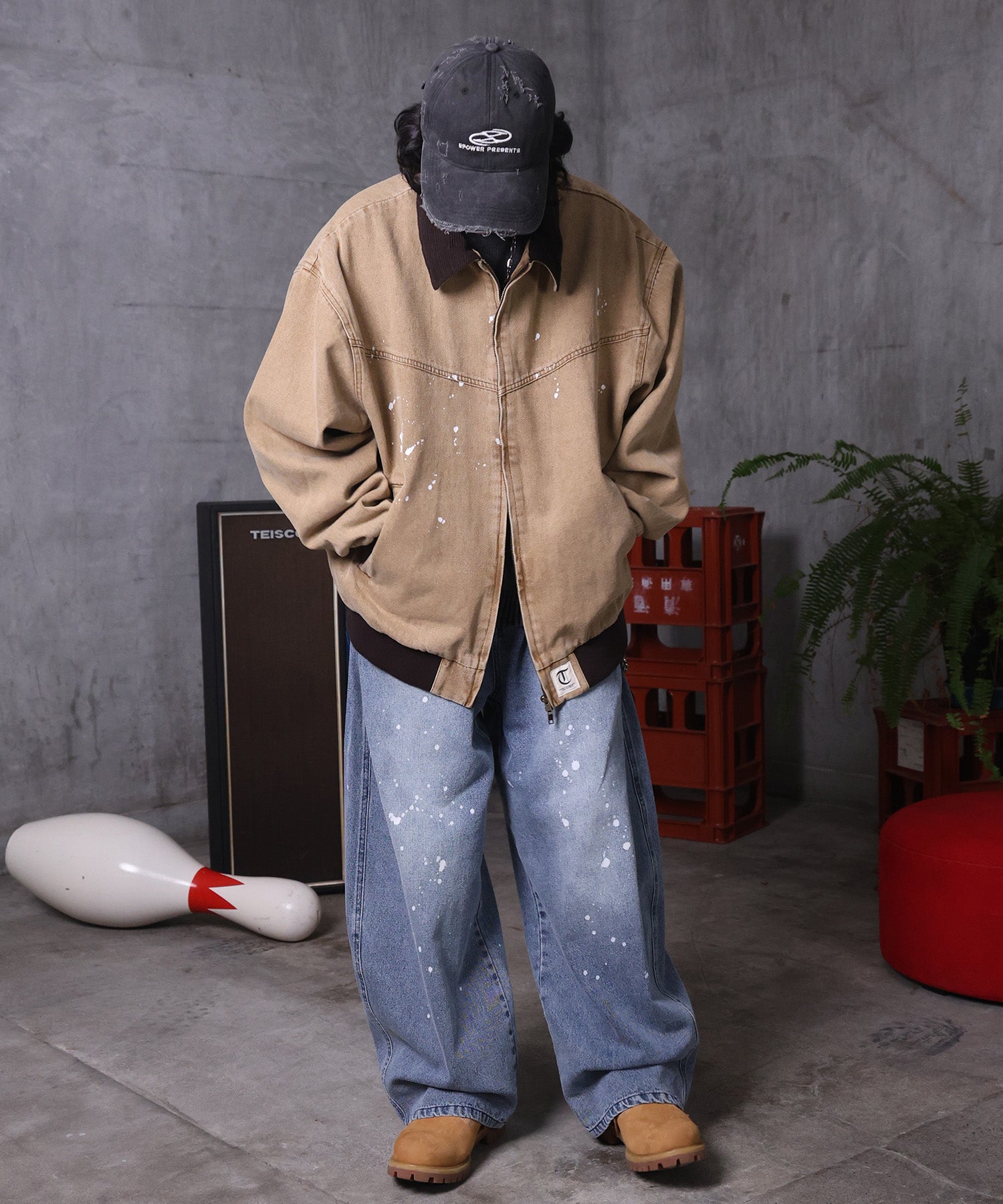 ヴィンテージライク ショートジャケット