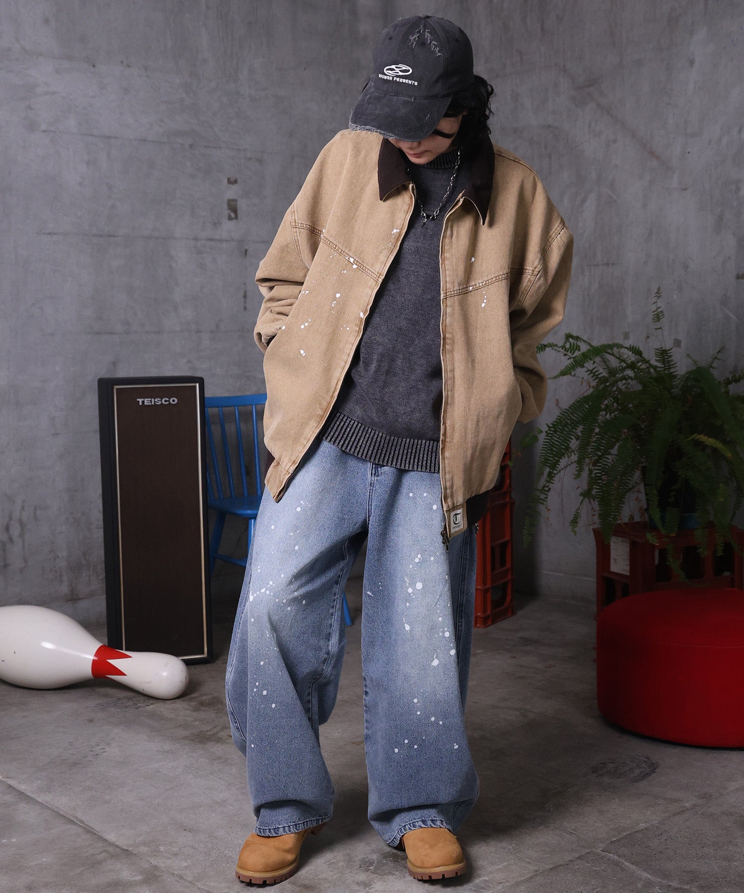 ヴィンテージライク ショートジャケット