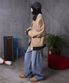 ヴィンテージライク ショートジャケット