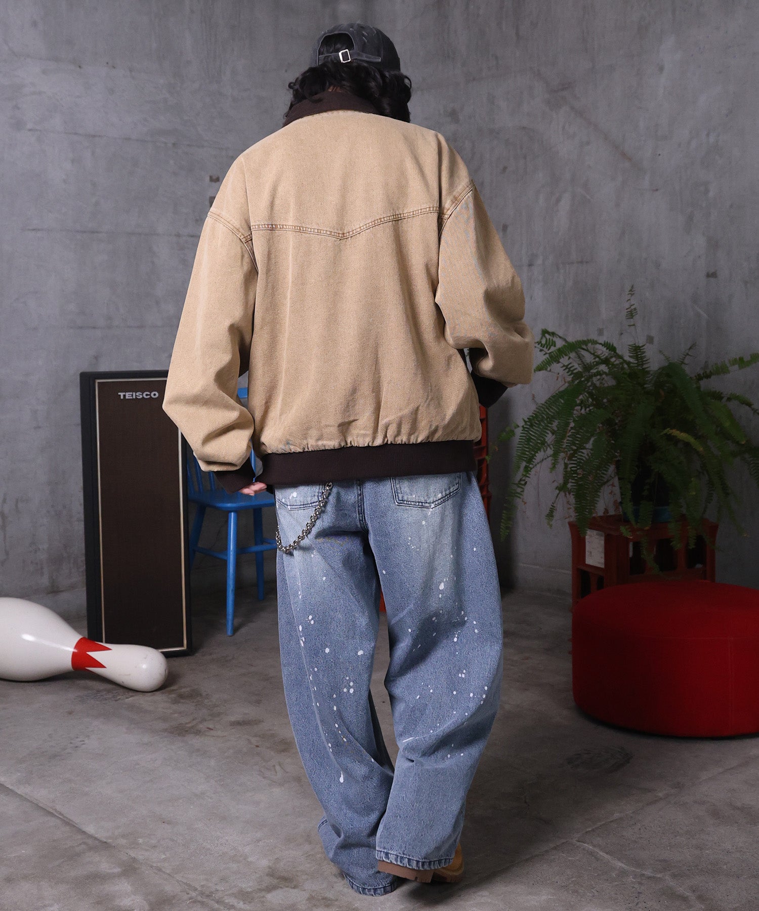 ヴィンテージライク ショートジャケット