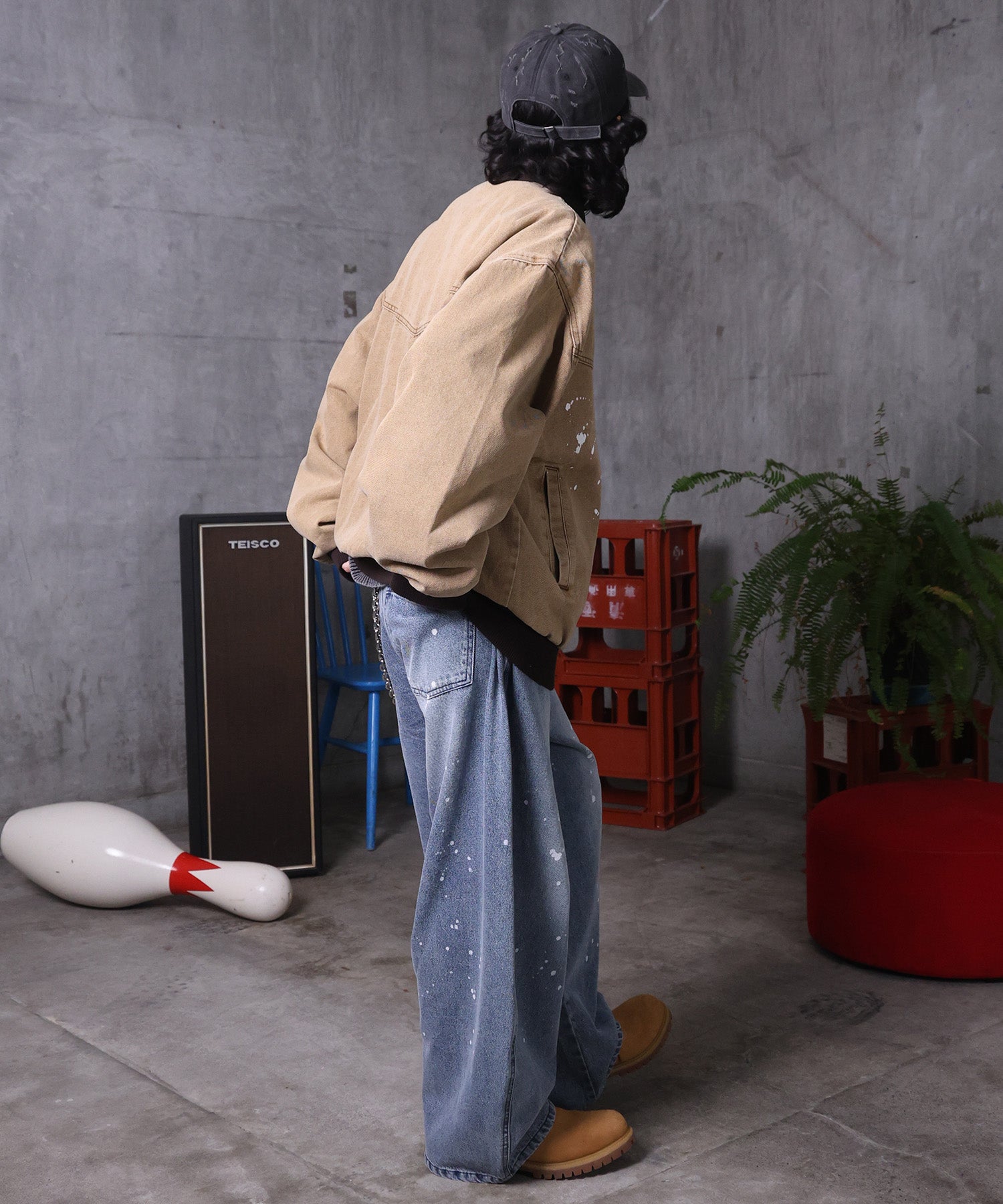 ヴィンテージライク ショートジャケット